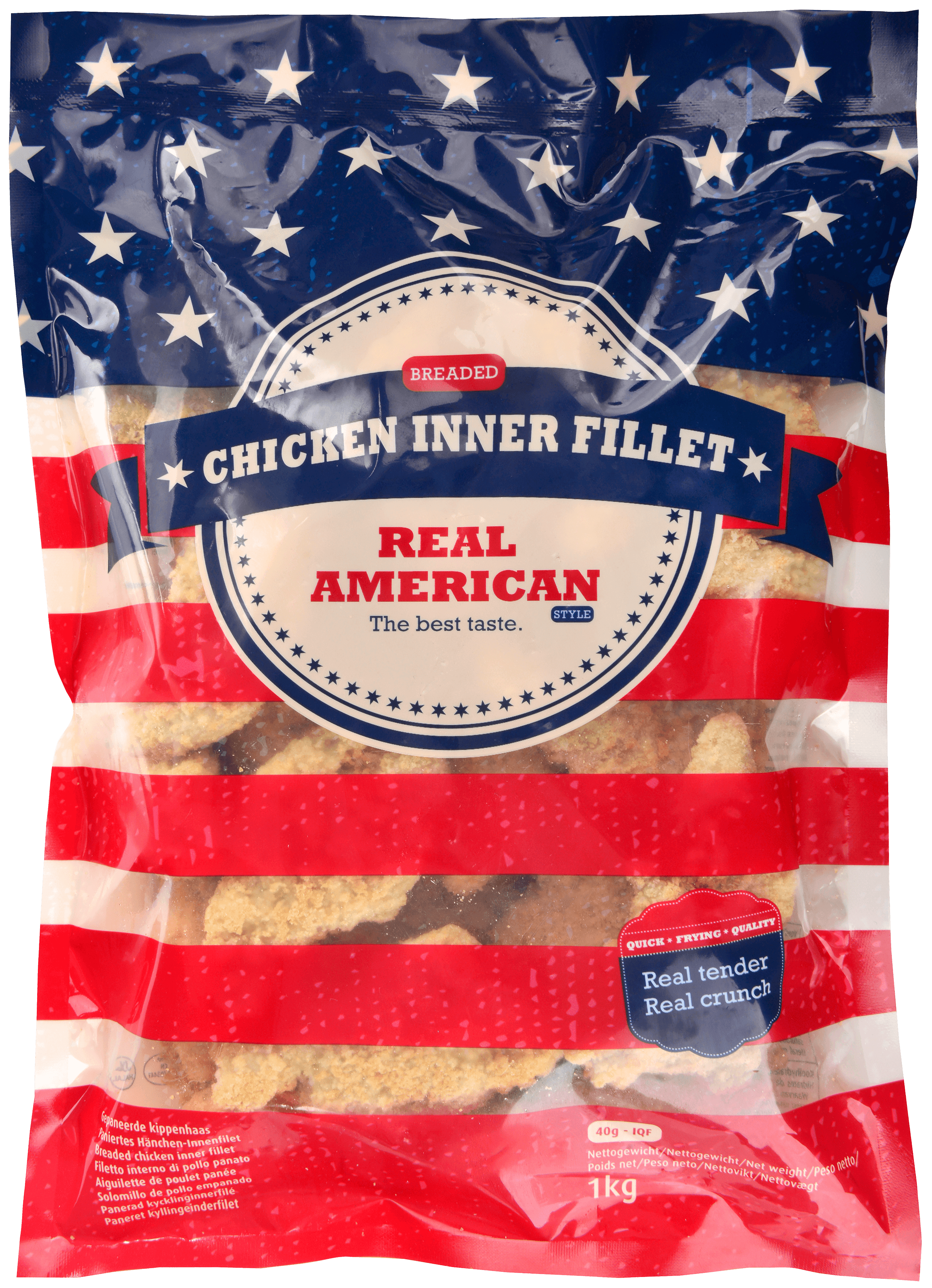 R. American Crispy Chicken Tenders 1e Klasse ca. 1kg