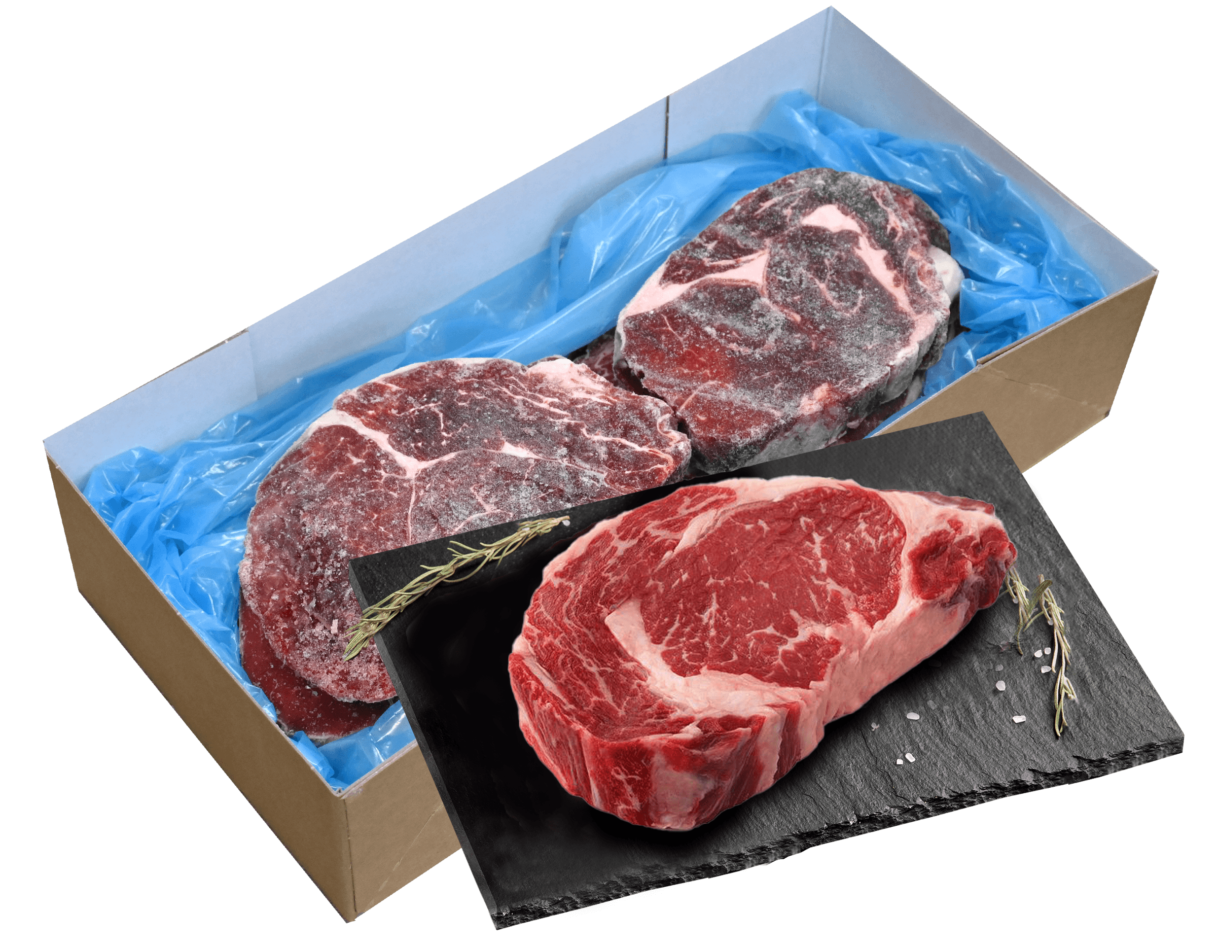 8 stuks Ribeye Steak 250g
