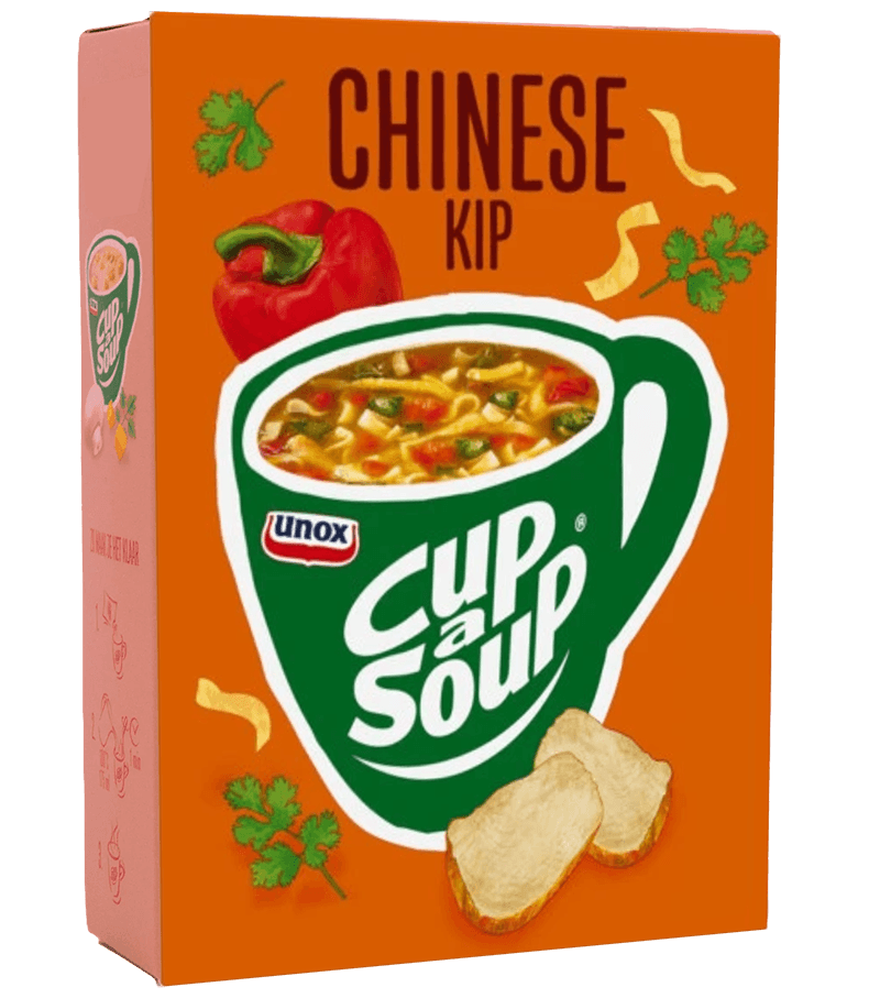 4 pakken Unox Cup a Soup Chinese Kip 3x12 GR